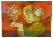 ALVAR SUNOL (B.1935) LITHOGRAP