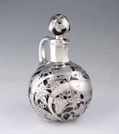 ALVIN FINE SILVER OVERLAY DECA