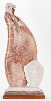 ALVIN MARSHALL ALABASTER SCULP