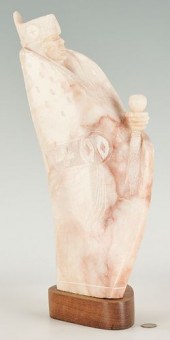 ALVIN MARSHALL ALABASTER SCULP