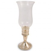 ALVIN STERLING AND GLASS CANDL