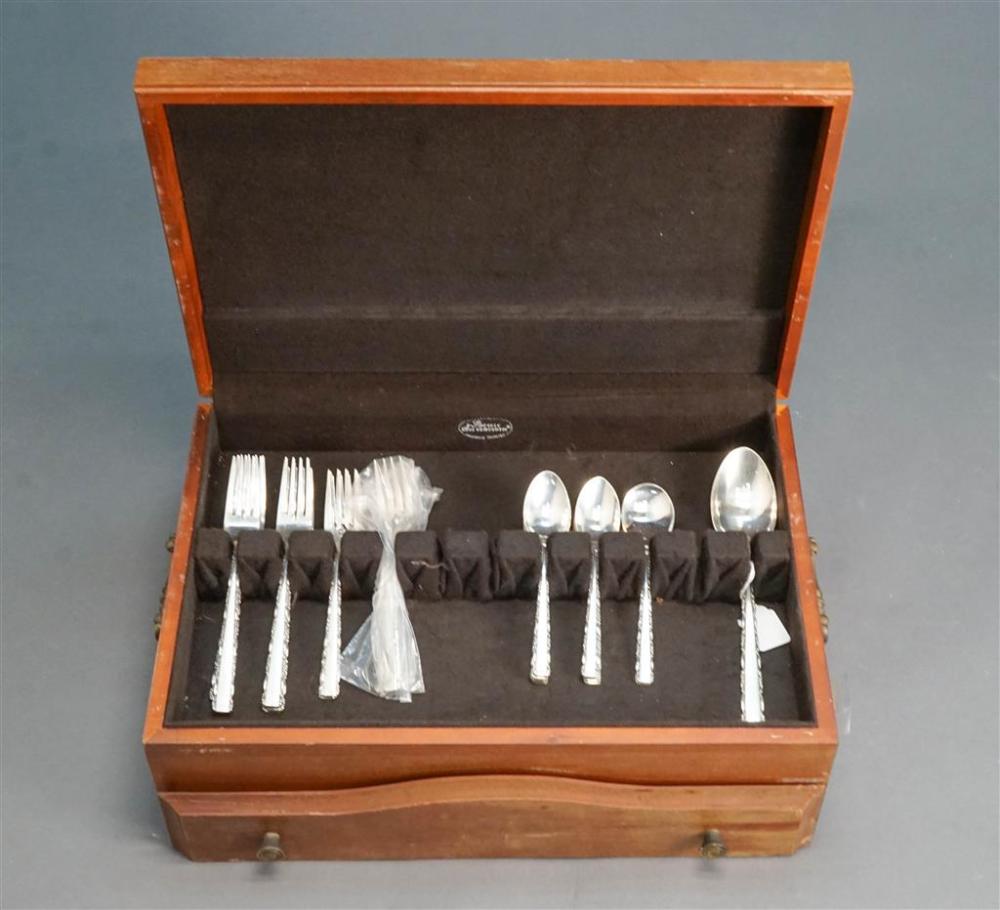 ALVIN STERLING FLATWARE SET,