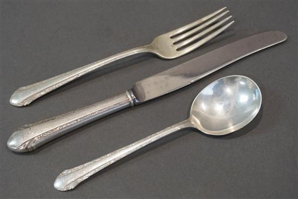 ALVIN STERLING SILVER 66-PIECE FLAT