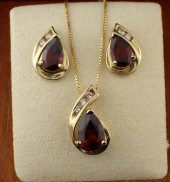 ALWAND VAHAN GARNET AND YELLOW