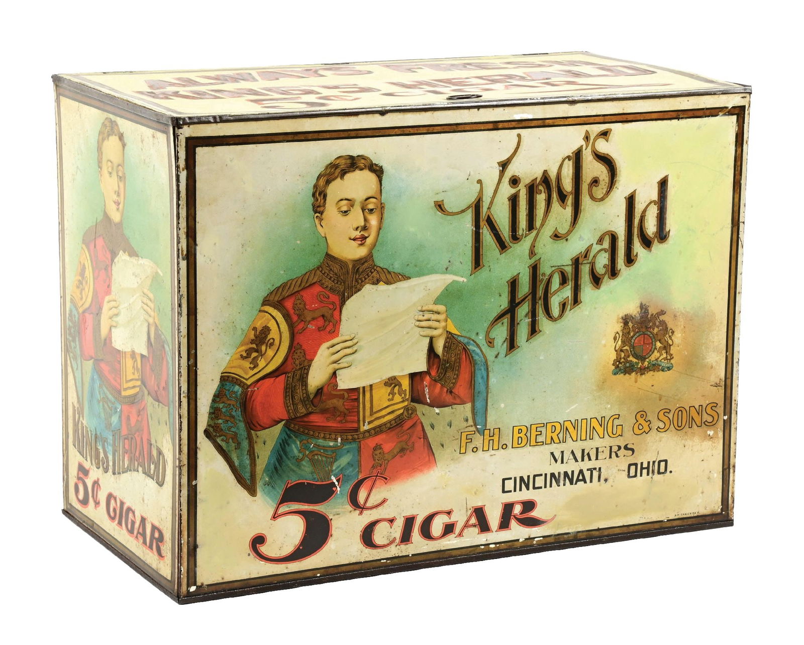 ALWAYS FRESH KING HERALD CIGARS