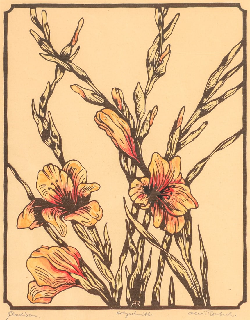 ALWIS ROSSBACH (1888-?) GERMAN