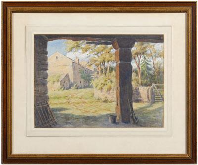 Alwyn H. Holland watercolor,