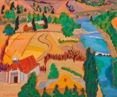 ALYCE FRANK, AMERICAN B. 1932,