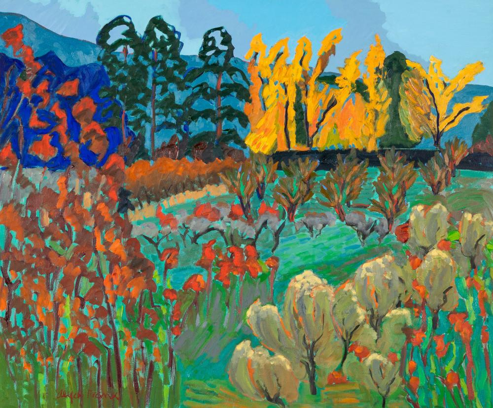 ALYCE FRANK, OAK THICKET AT BEAR