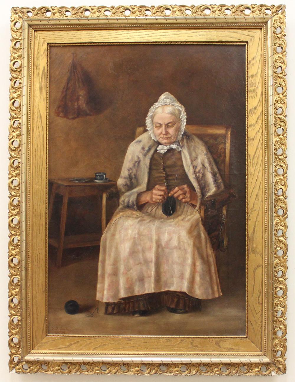 A.M. JUDD OIL ON CANVASA.M. JUDD