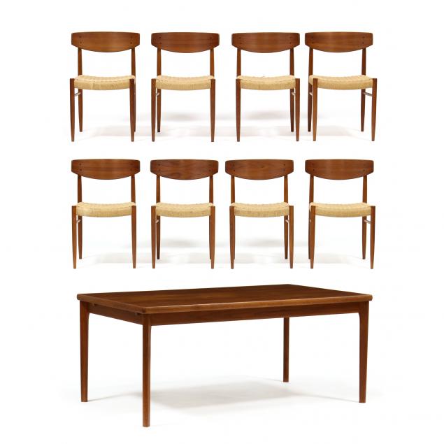 A.M. MøBLER, DANISH TEAK DINING