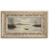 A.M. SIMPSON LANDSCAPE OIL ON