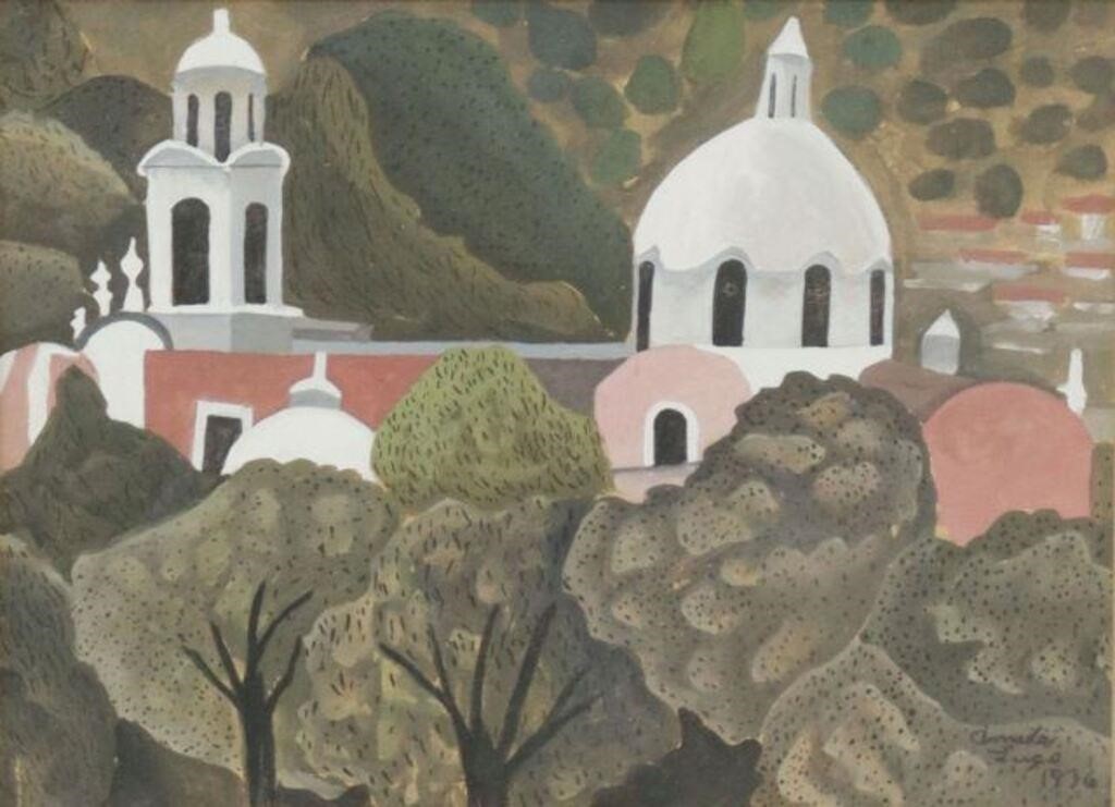 AMADOR LUGO (1921-2002) GOUACHE