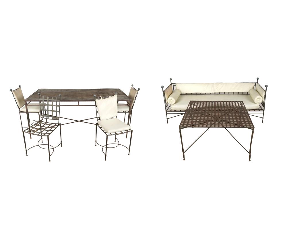 AMALFI IRON PATIO SUITEcomprising a