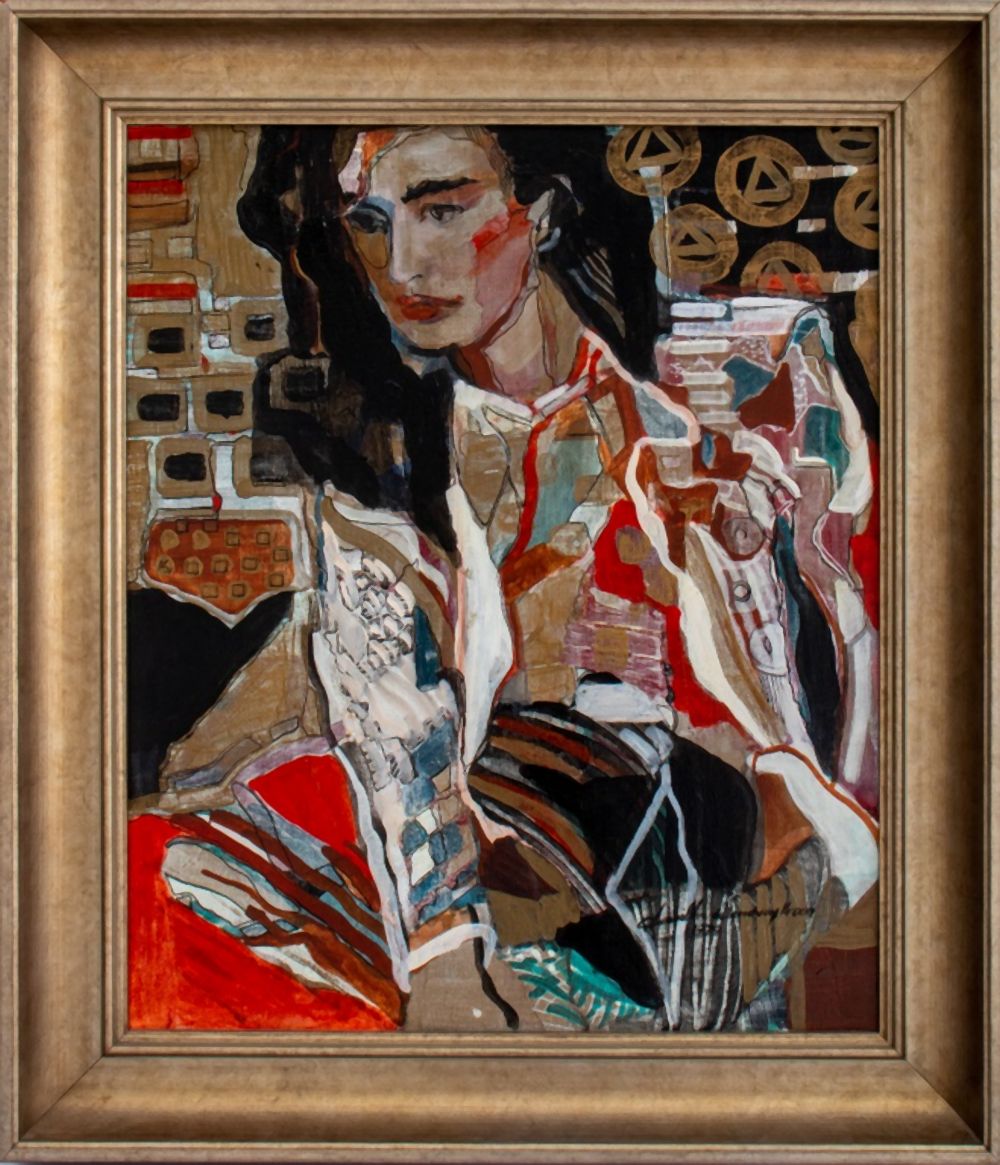 AMARILLIS KROON ABSTRACT ACRYLIC ON