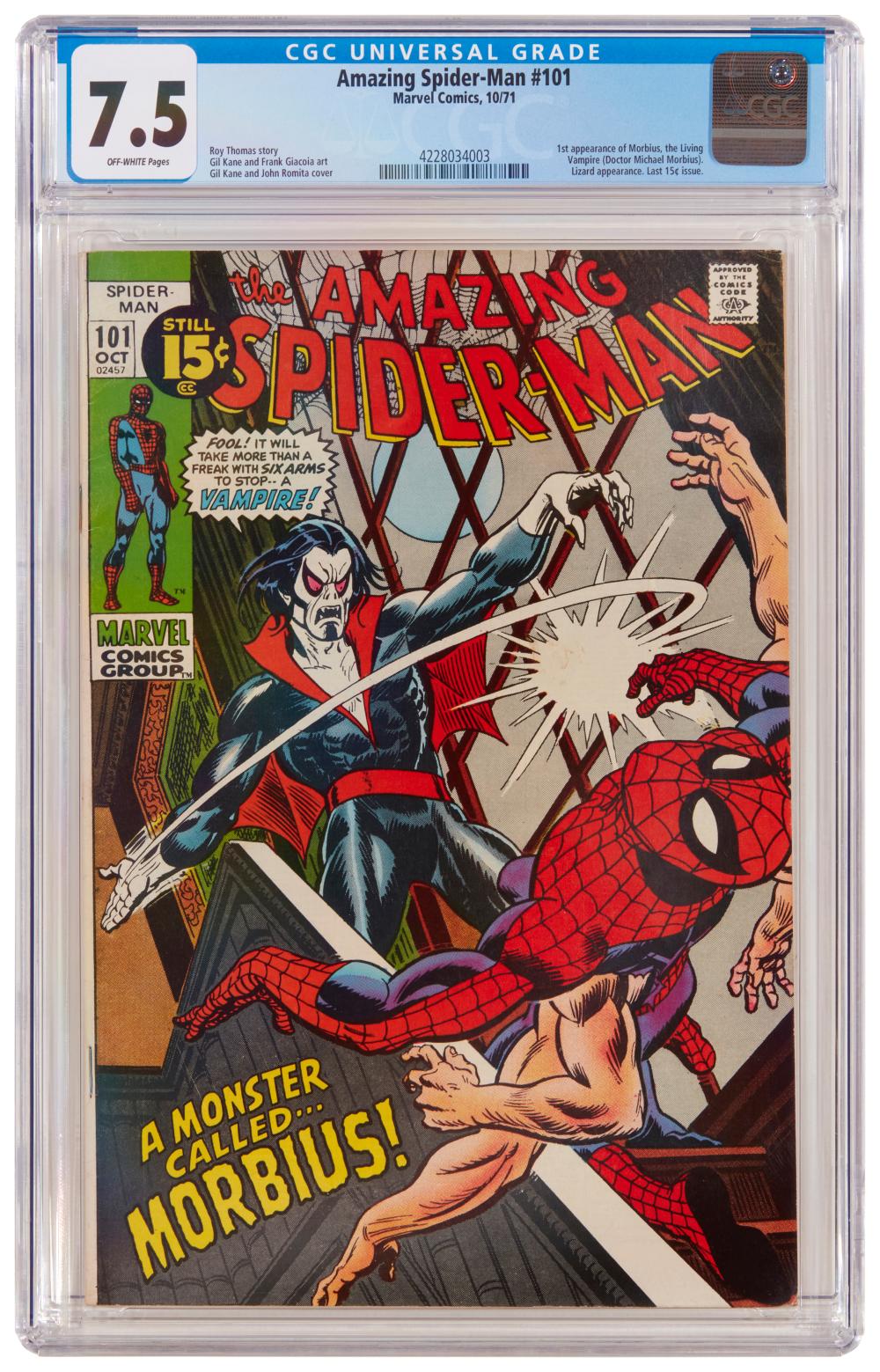 AMAZING SPIDER-MAN #101 (MARVEL