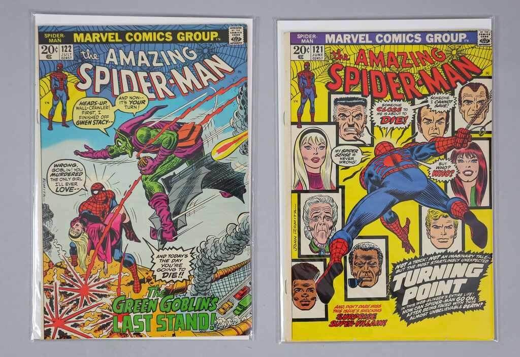 AMAZING SPIDER-MAN 121 & 122