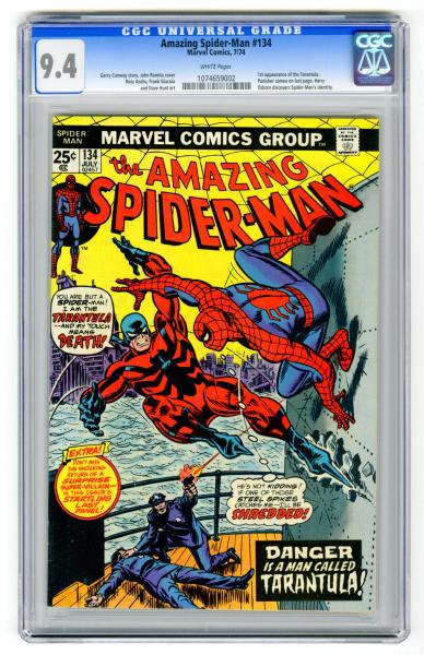 Amazing Spider-Man #134 CGC 9.4