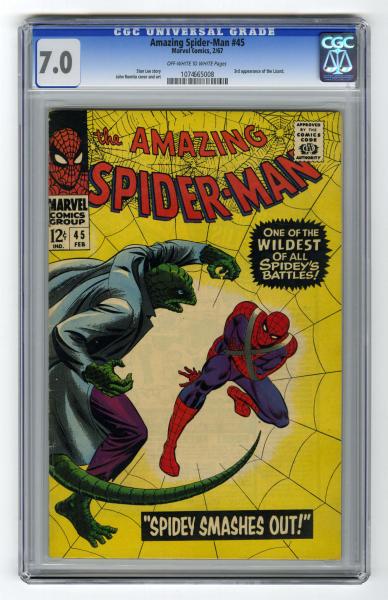 Amazing Spider-Man #45 CGC 7.0