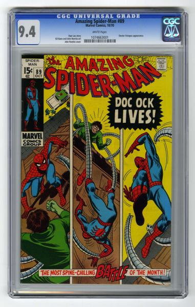 Amazing Spider-Man #89 CGC 9.4