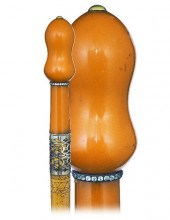 AMBER PARADE CANECa. 1850 & Ch