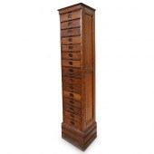 AMBERG'S IMPERIAL OAK LETTER F