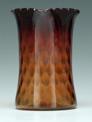 Amberina celery, scalloped