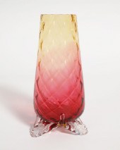 AMBERINA VICTORIAN ART GLASS V