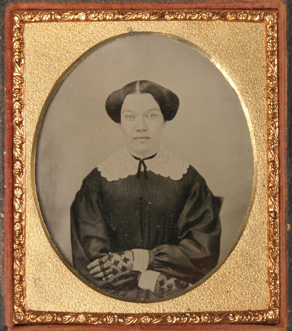 Ambrotype portrait of a well