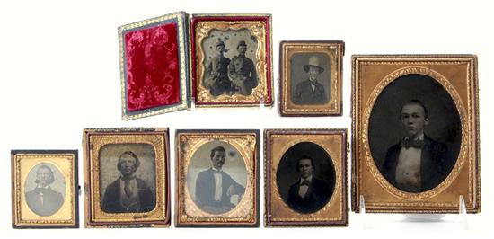 Ambrotypes of Confederate