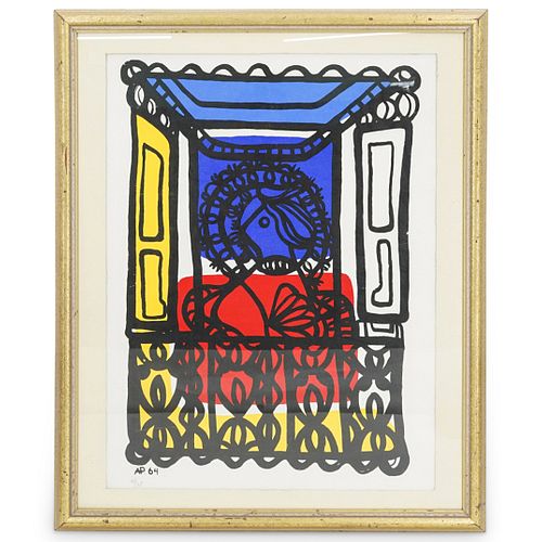 AMELIA PELAEZ LITHOGRAPH IN