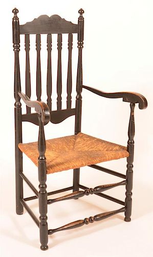 AMERICAN 18TH CENTURY BANISTER BACK