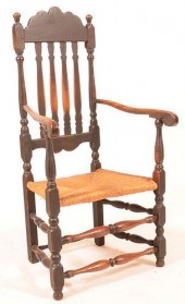 AMERICAN 18TH CENTURY BANISTER