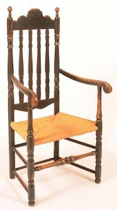 AMERICAN 18TH CENTURY BANISTER