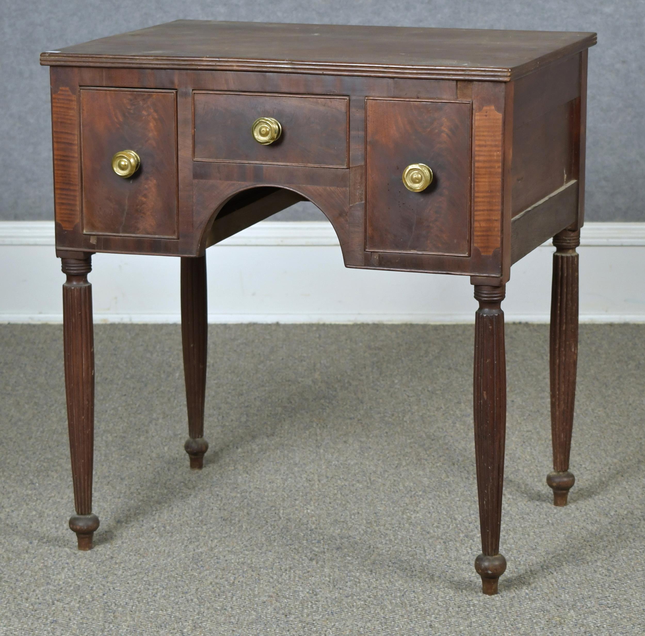 AMERICAN 19TH C. FEDERAL INLAID