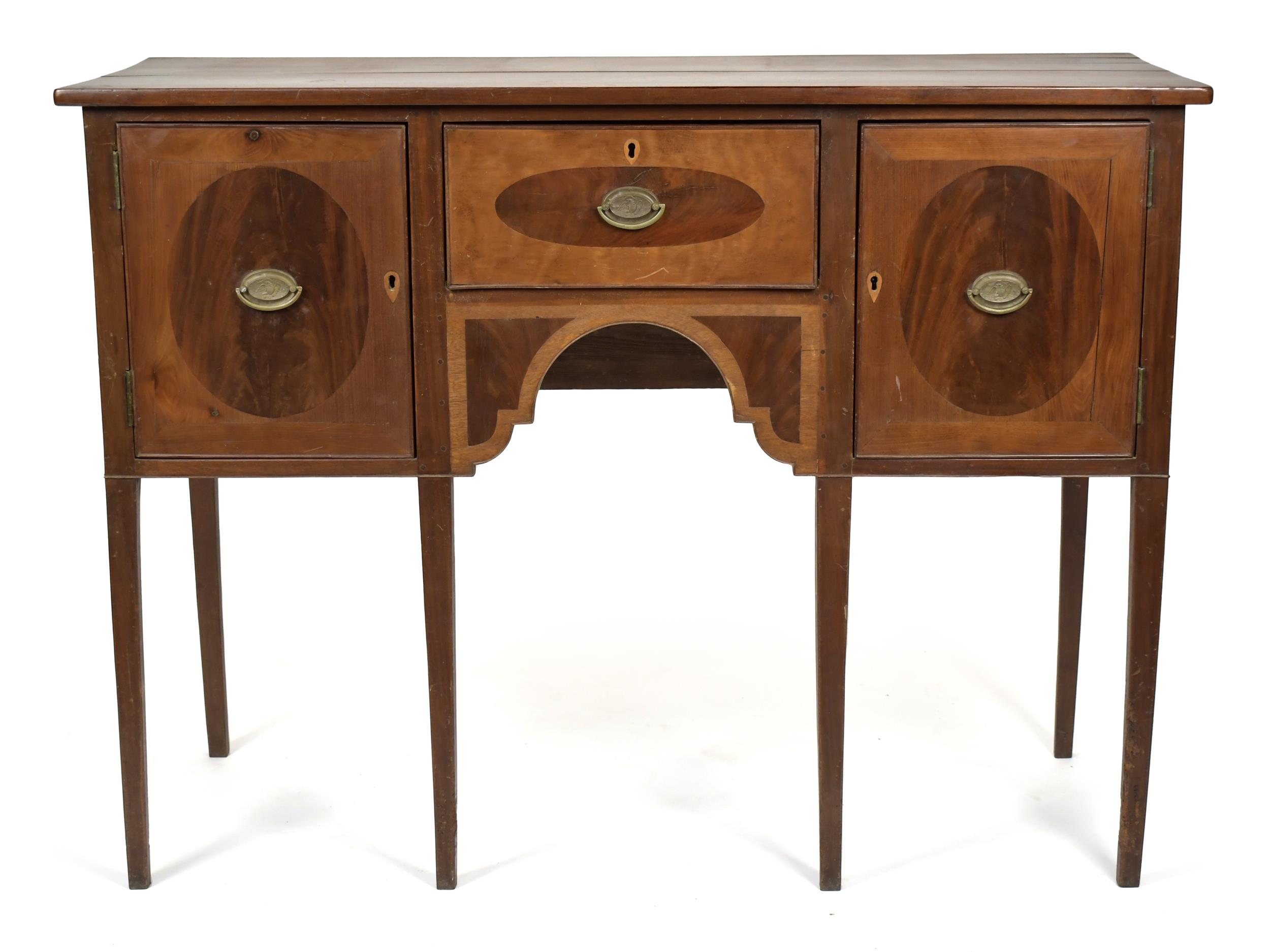 AMERICAN 19TH C. FEDERAL INLAID