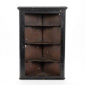 AMERICAN 19TH C. OAK HANGING C