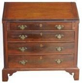 AMERICAN 19TH C. SLANT LID DES