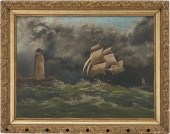 AMERICAN 19TH CENTURY O/B MARI