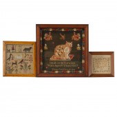 AMERICAN 19TH CENTURY. THREE F