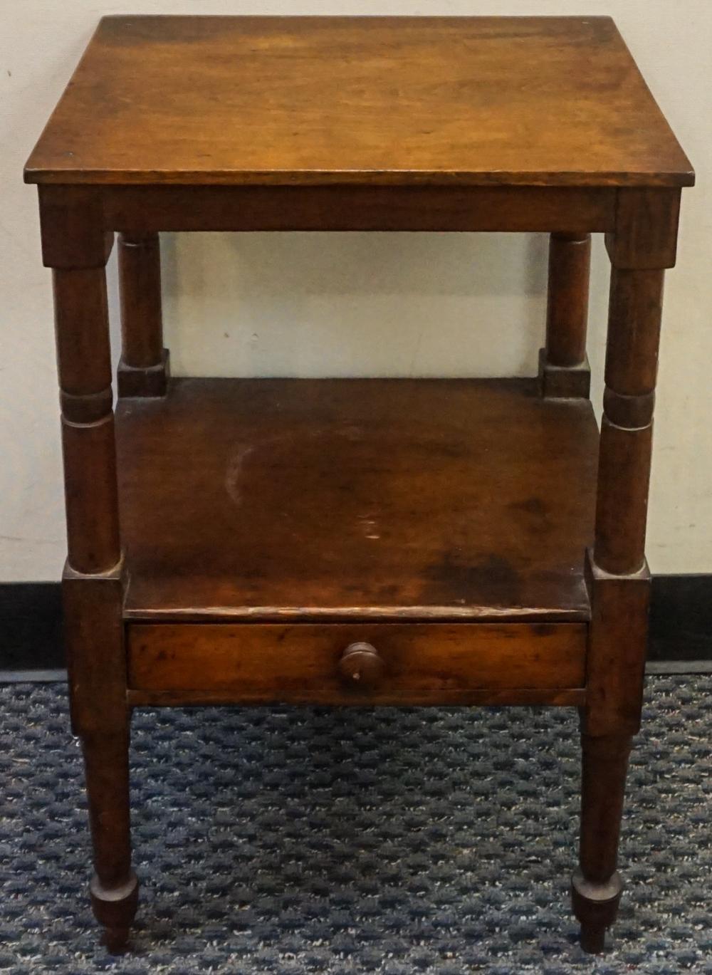 AMERICAN 19TH CENTURY WALNUT