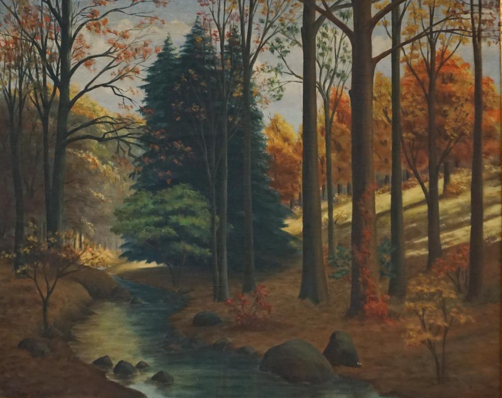 AMERICAN 20TH CENTURY, LANDSCAPE