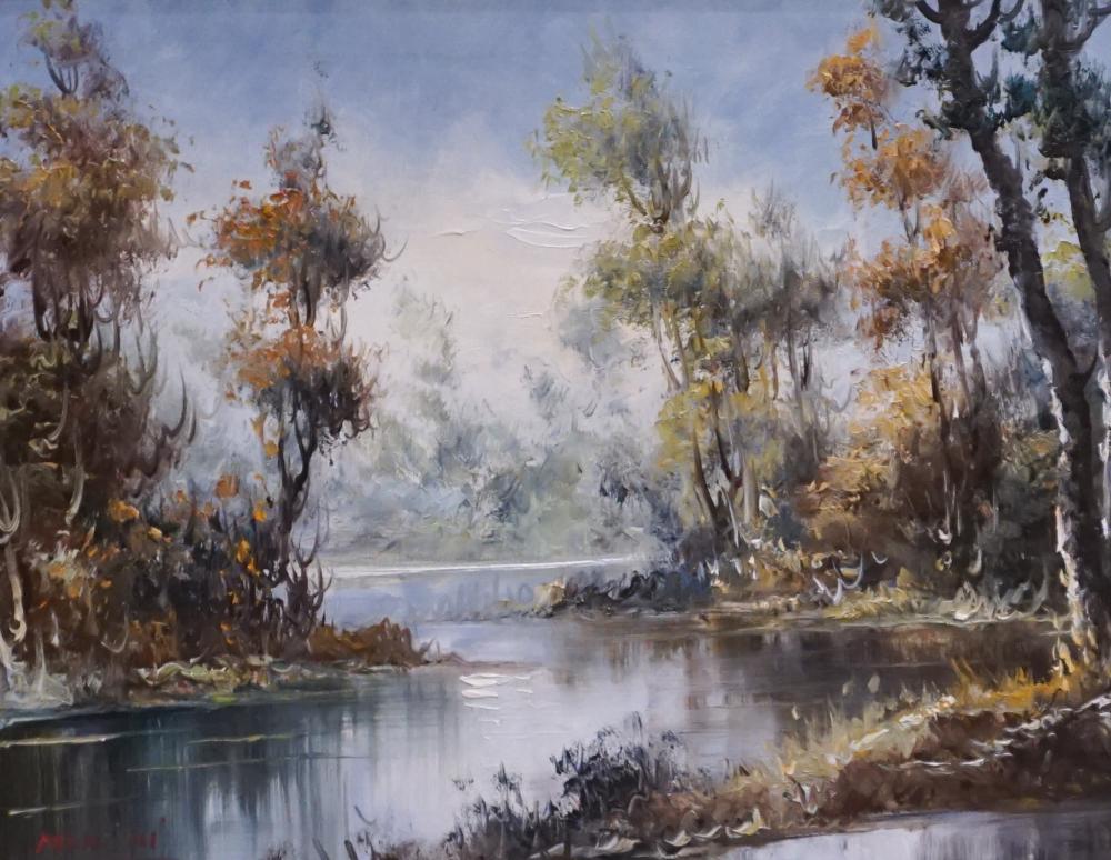 AMERICAN 20TH CENTURY SCHOOL, RIVER
