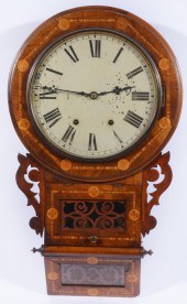 AMERICAN 8 DAY WALL CLOCK CA.