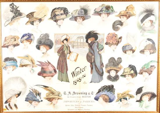 American advertising poster: Ladies