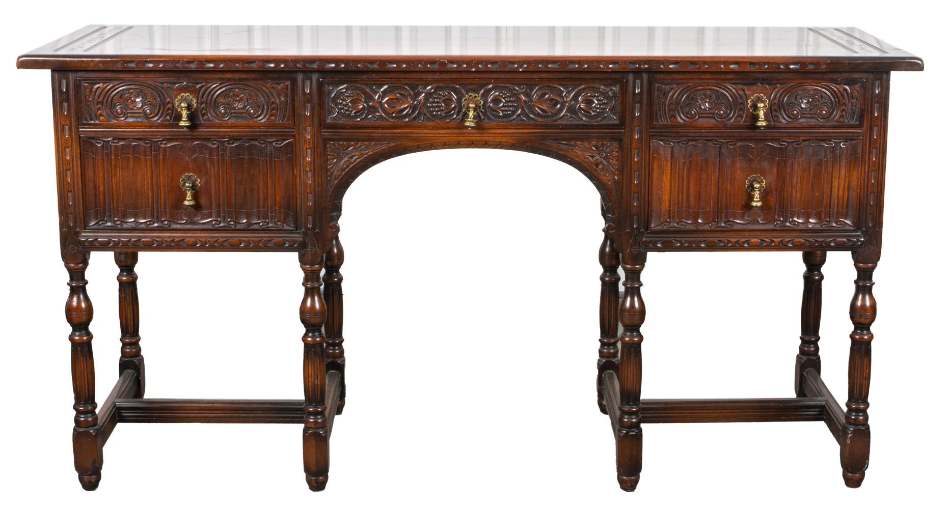 AMERICAN AESTHETIC CARVED OAK