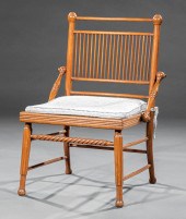 AMERICAN AESTHETIC CARVED OAK