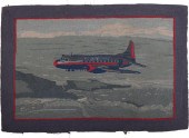 AMERICAN AIRLINES HAND HOOKED