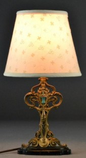American Art Deco Boudier Lamp