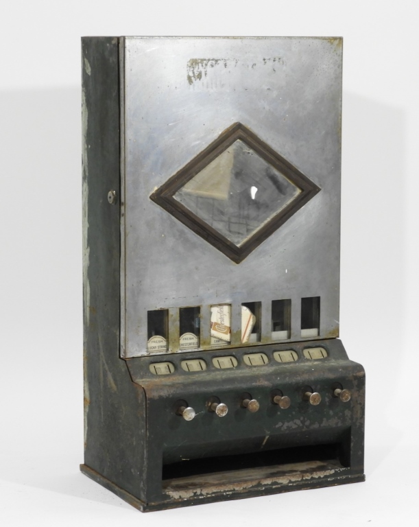 AMERICAN ART DECO CIGARETTE MACHINE